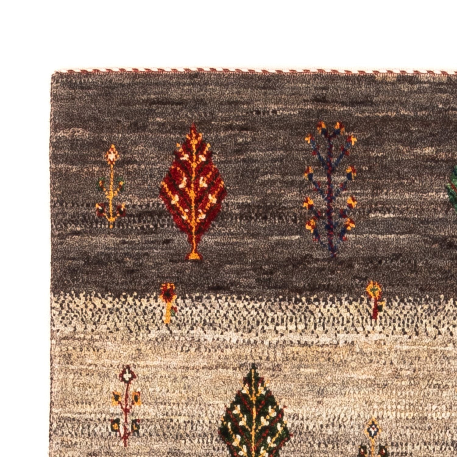 Gabbeh Tæppe - Loribaft Persisk - Royal - 130 x 84 cm - flerfarvet