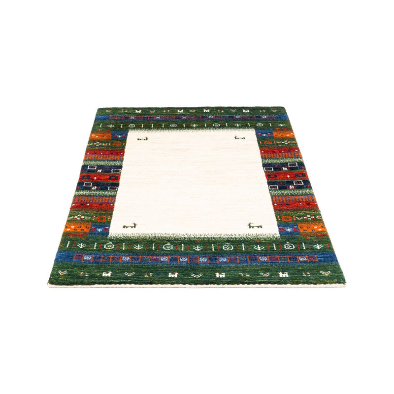 Gabbeh Tæppe - Loribaft Persisk - Royal - 132 x 83 cm - flerfarvet