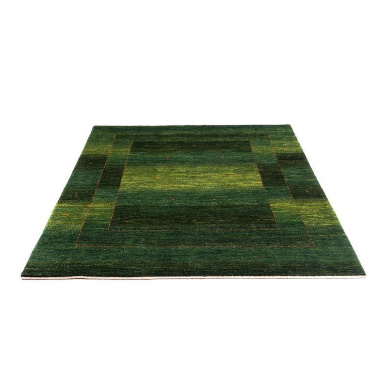 Gabbeh Tæppe - Loribaft Persisk - 191 x 153 cm - grøn