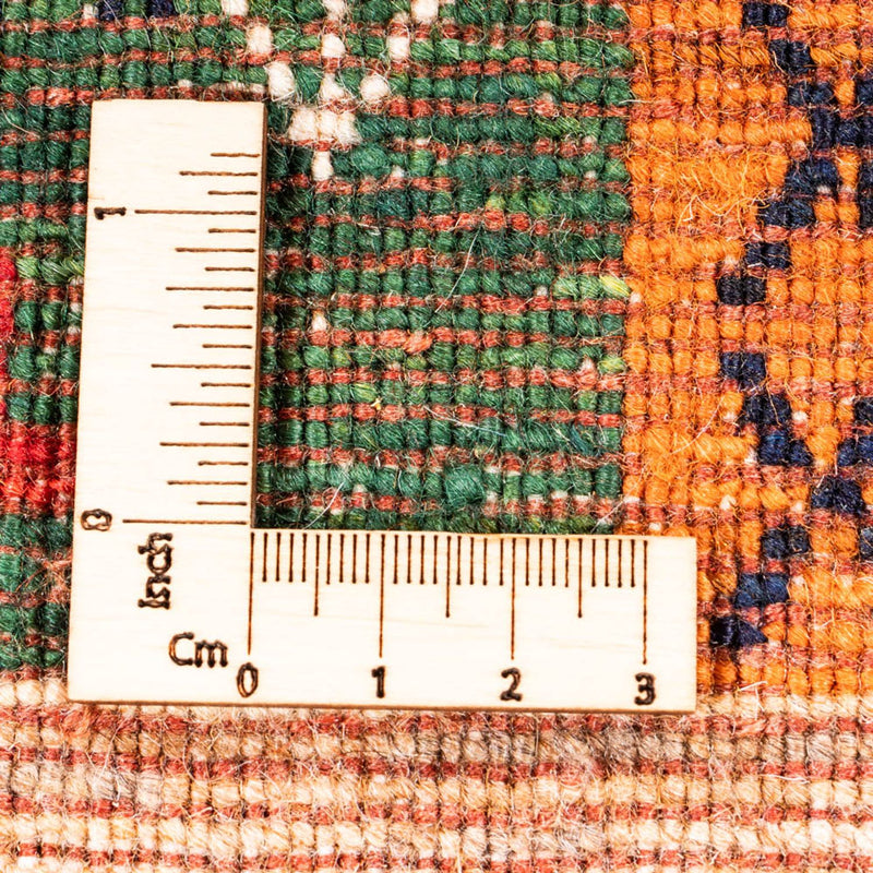 Gabbeh Tæppe - Loribaft Persisk - Royal - 145 x 89 cm - flerfarvet