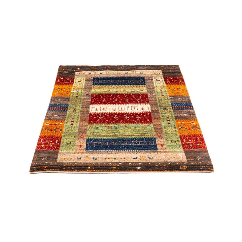 Gabbeh Tæppe - Loribaft Persisk - Royal - 145 x 90 cm - flerfarvet