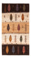 Gabbeh Tæppe - Loribaft Persisk - Royal - 147 x 85 cm - flerfarvet