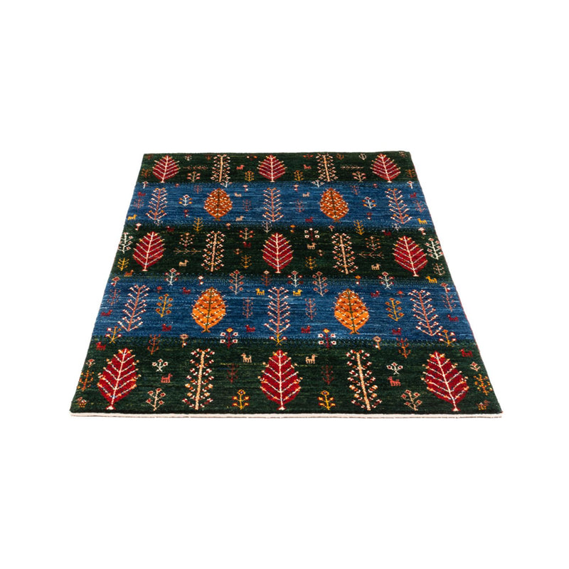 Gabbeh Tæppe - Loribaft Persisk - Royal - 132 x 84 cm - flerfarvet