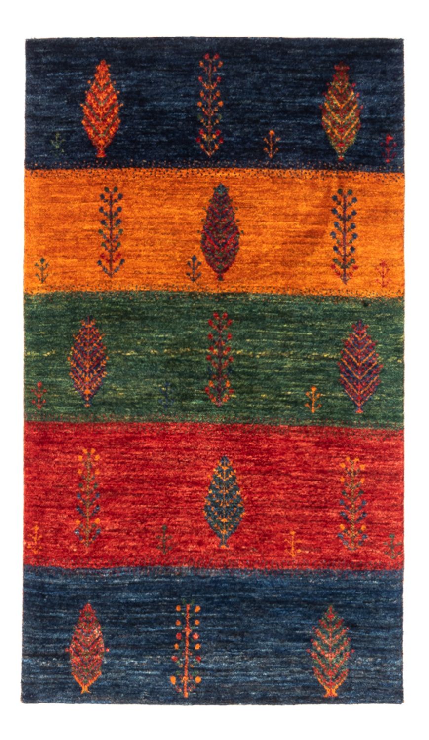 Gabbeh Tæppe - Loribaft Persisk - Royal - 138 x 84 cm - flerfarvet