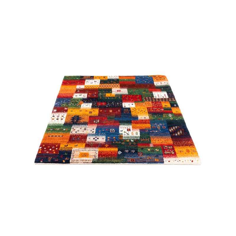 Gabbeh Tæppe - Loribaft Persisk - Royal - 154 x 110 cm - flerfarvet