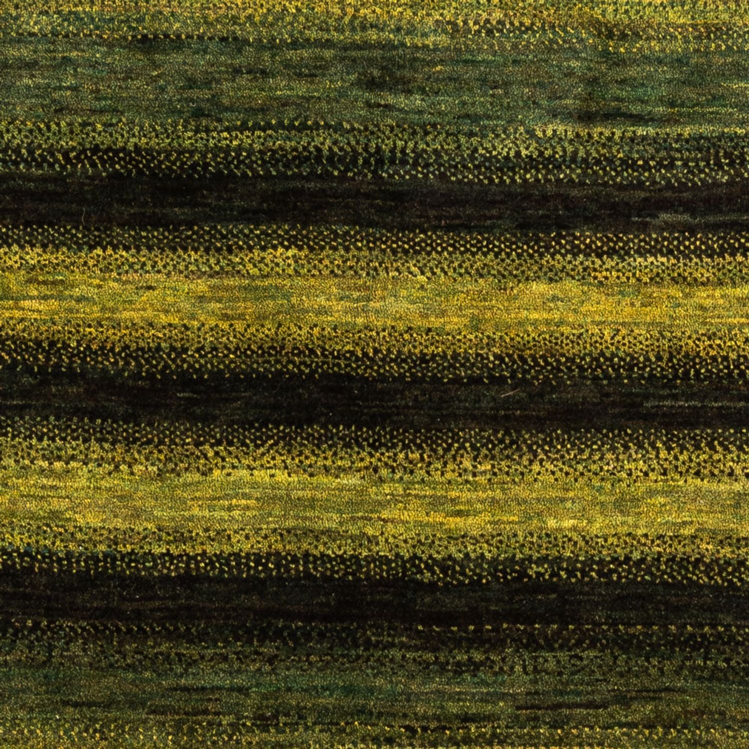 Gabbeh Tæppe - Loribaft Persisk - Royal - 199 x 154 cm - grøn