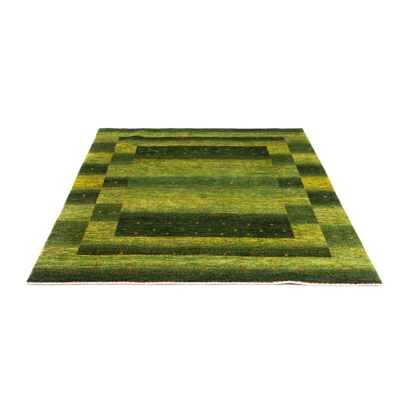Gabbeh Tæppe - Loribaft Persisk - 202 x 151 cm - grøn