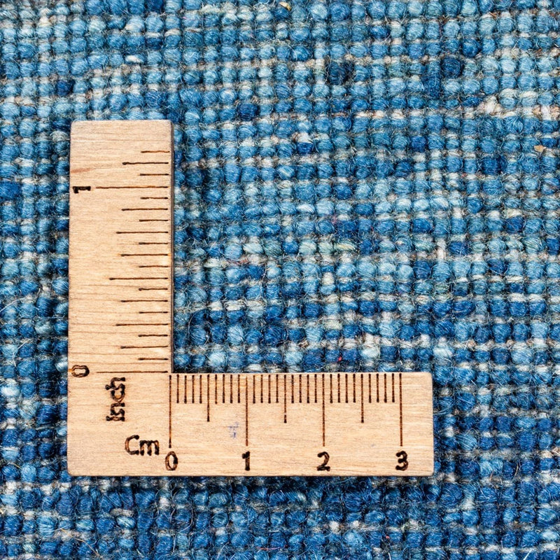 Gabbeh Tæppe - Loribaft Persisk - 215 x 152 cm - blå