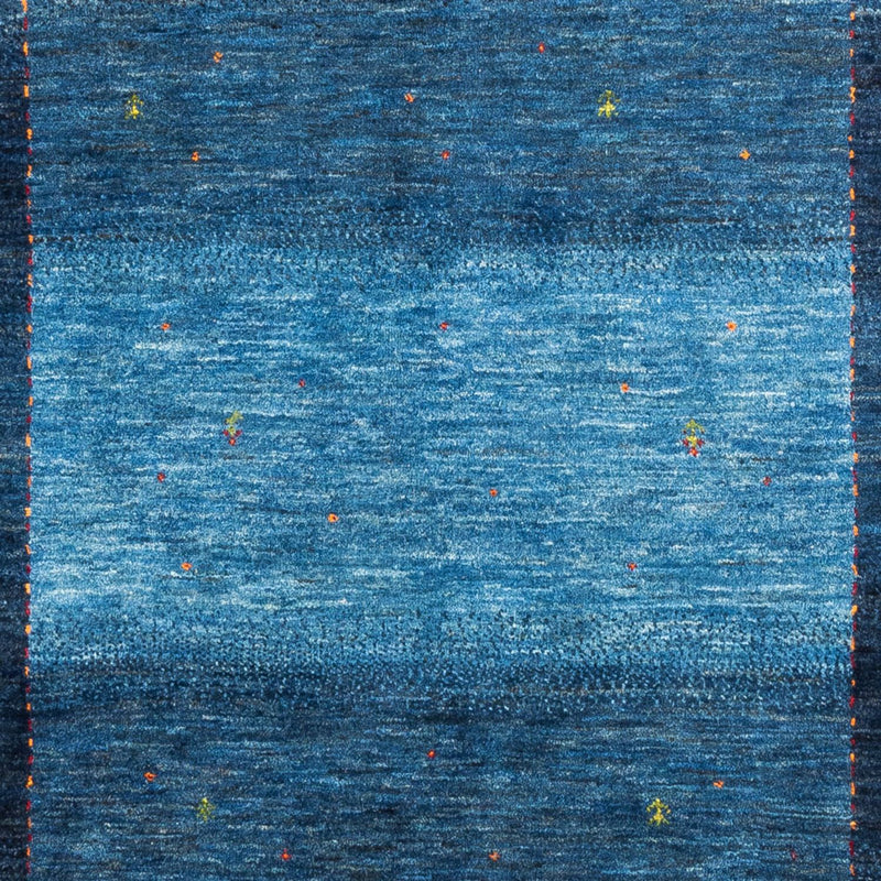 Gabbeh Tæppe - Loribaft Persisk - 213 x 144 cm - blå