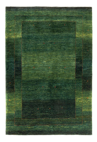 Gabbeh Tæppe - Loribaft Persisk - 197 x 135 cm - grøn