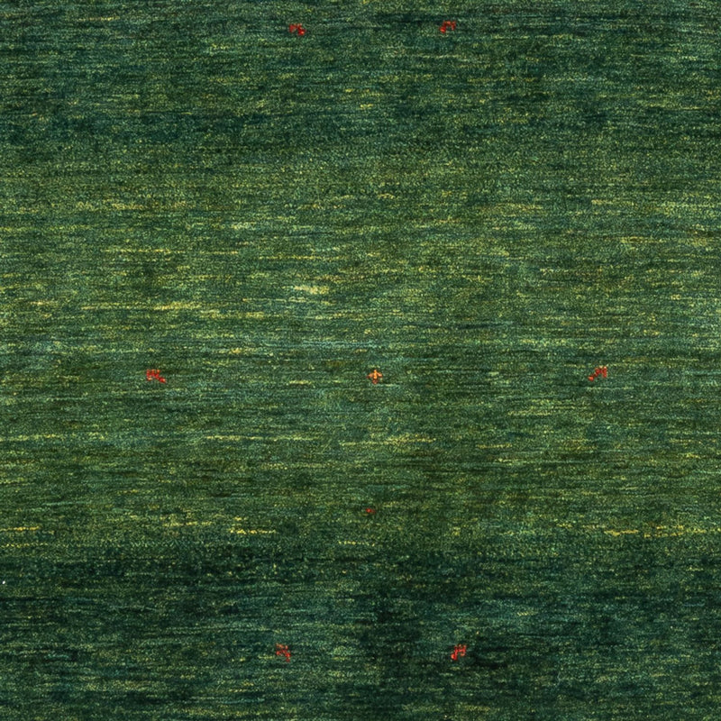 Gabbeh Tæppe - Loribaft Persisk - 197 x 135 cm - grøn