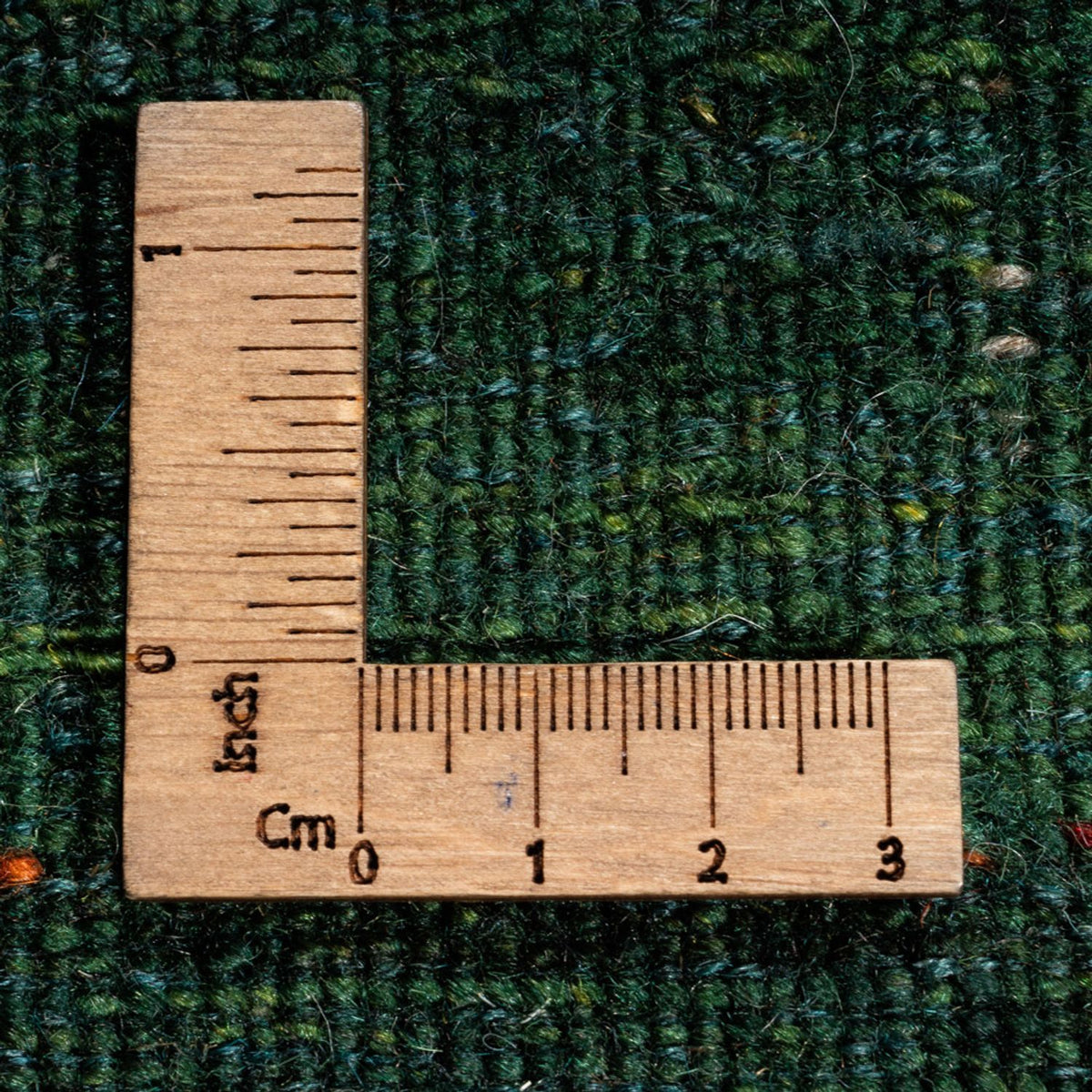 Gabbeh Tæppe - Loribaft Persisk - 197 x 135 cm - grøn