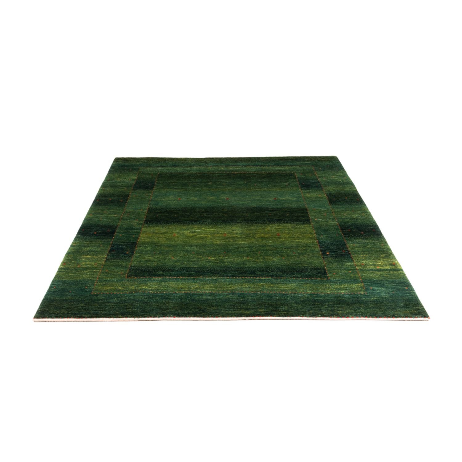 Gabbeh Tæppe - Loribaft Persisk - 200 x 160 cm - grøn