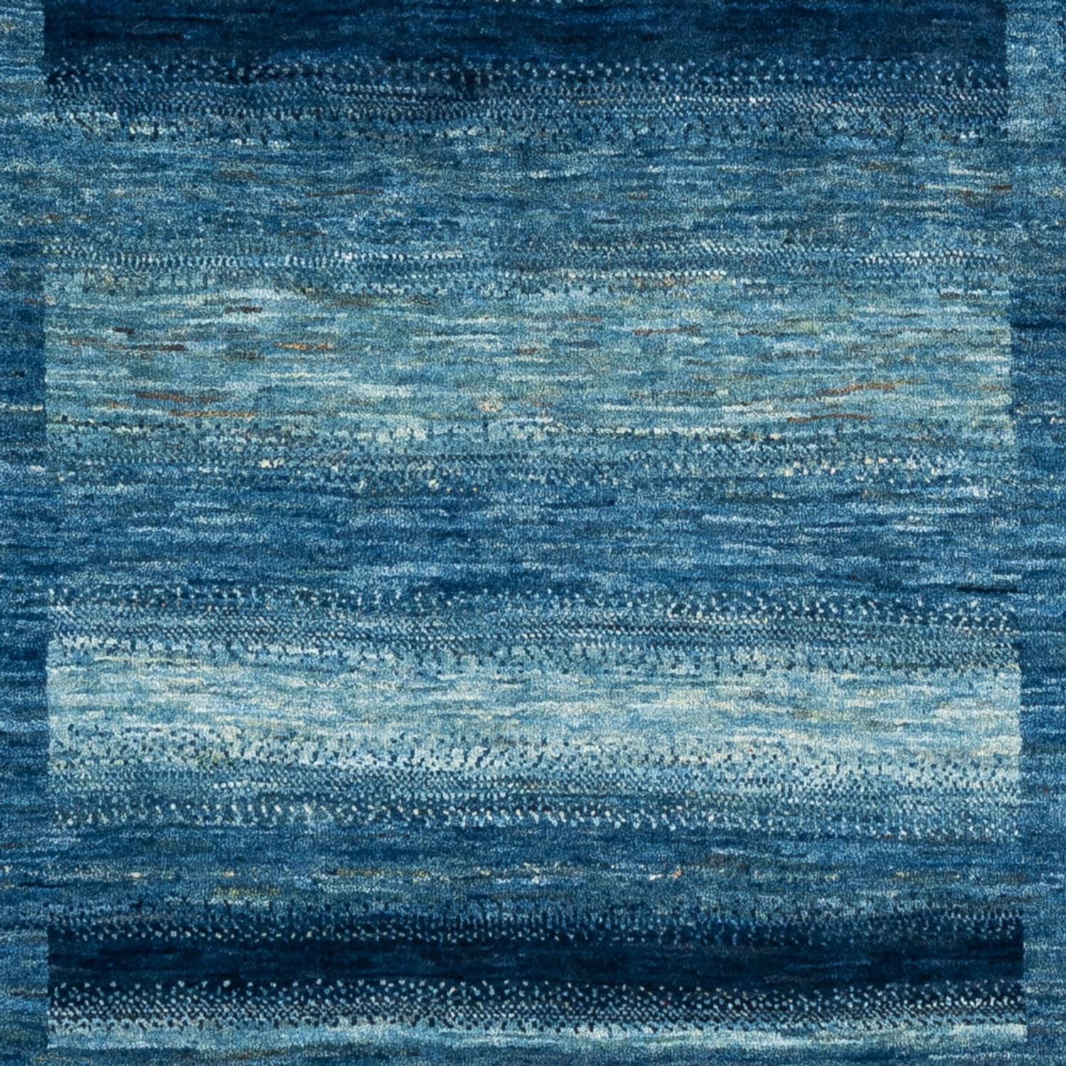 Gabbeh Tæppe - Loribaft Persisk - Royal - 198 x 158 cm - blå