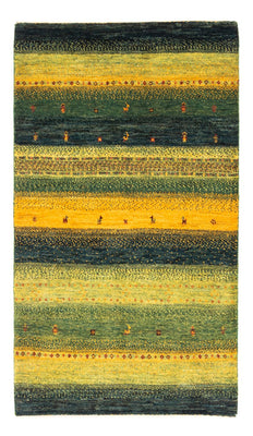 Gabbeh Tæppe - Loribaft Persisk - Royal - 133 x 82 cm - grøn