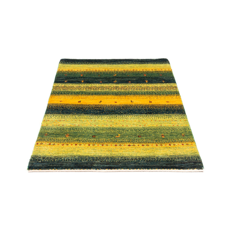Gabbeh Tæppe - Loribaft Persisk - Royal - 133 x 82 cm - grøn