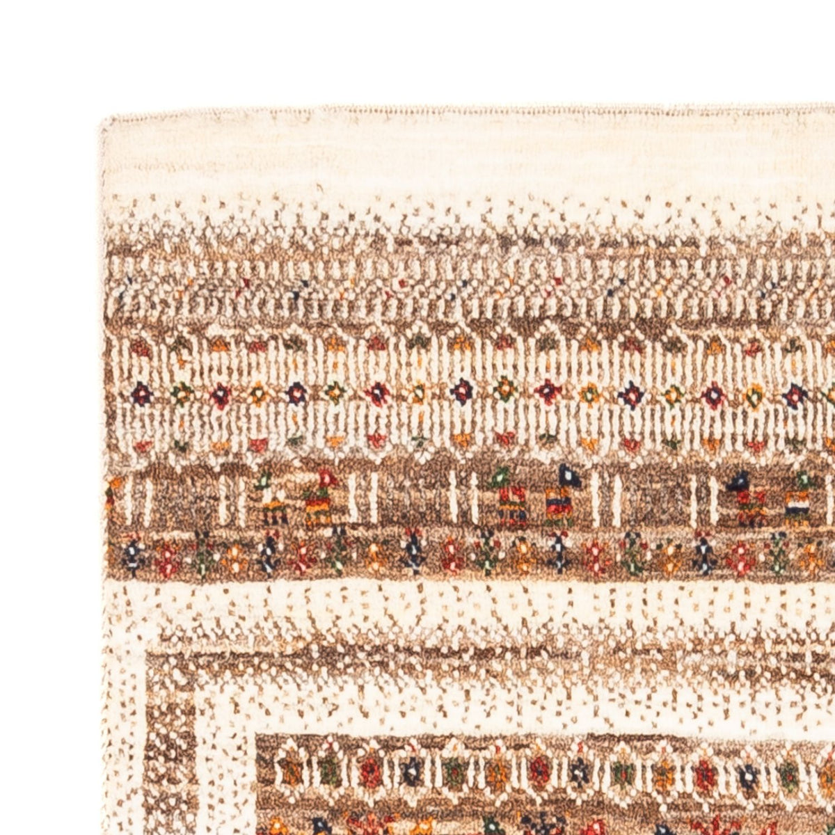 Gabbeh Tæppe - Loribaft Persisk - Royal - 136 x 84 cm - flerfarvet