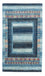 Gabbeh Tæppe - Loribaft Persisk - Royal - 128 x 78 cm - blå