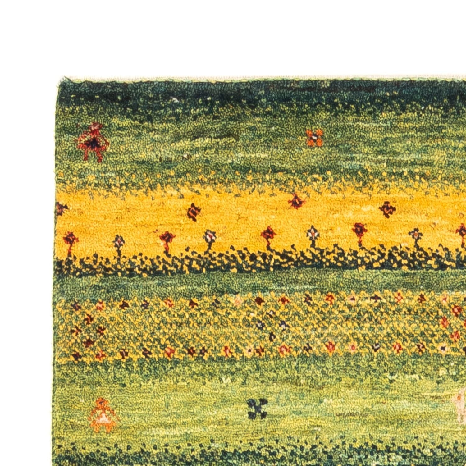 Gabbeh Tæppe - Loribaft Persisk - Royal - 131 x 86 cm - flerfarvet