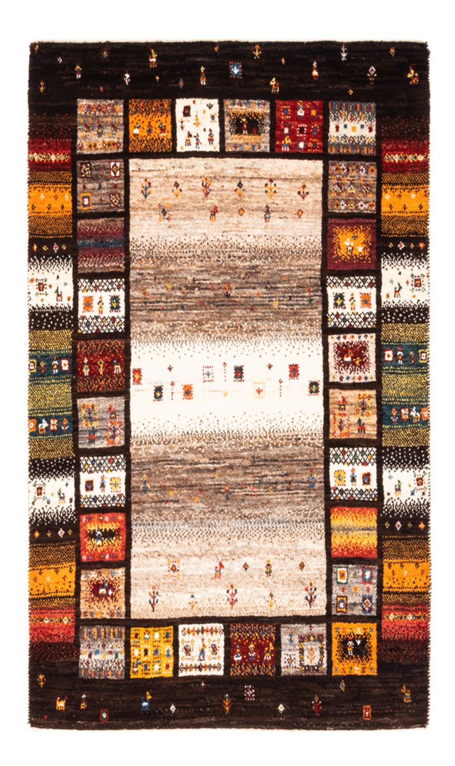 Gabbeh Tæppe - Loribaft Persisk - Royal - 136 x 87 cm - flerfarvet