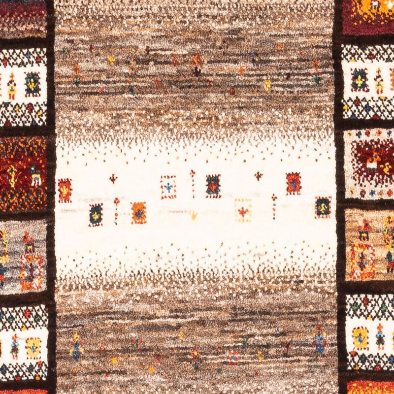 Gabbeh Tæppe - Loribaft Persisk - Royal - 136 x 87 cm - flerfarvet