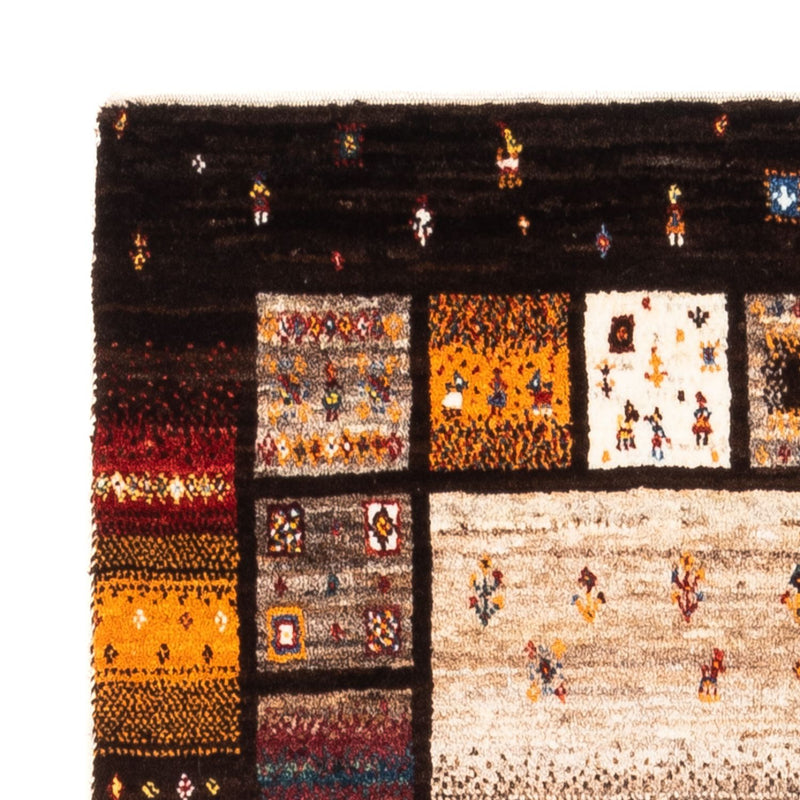 Gabbeh Tæppe - Loribaft Persisk - Royal - 136 x 87 cm - flerfarvet