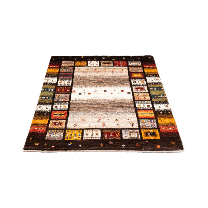 Gabbeh Tæppe - Loribaft Persisk - Royal - 136 x 87 cm - flerfarvet