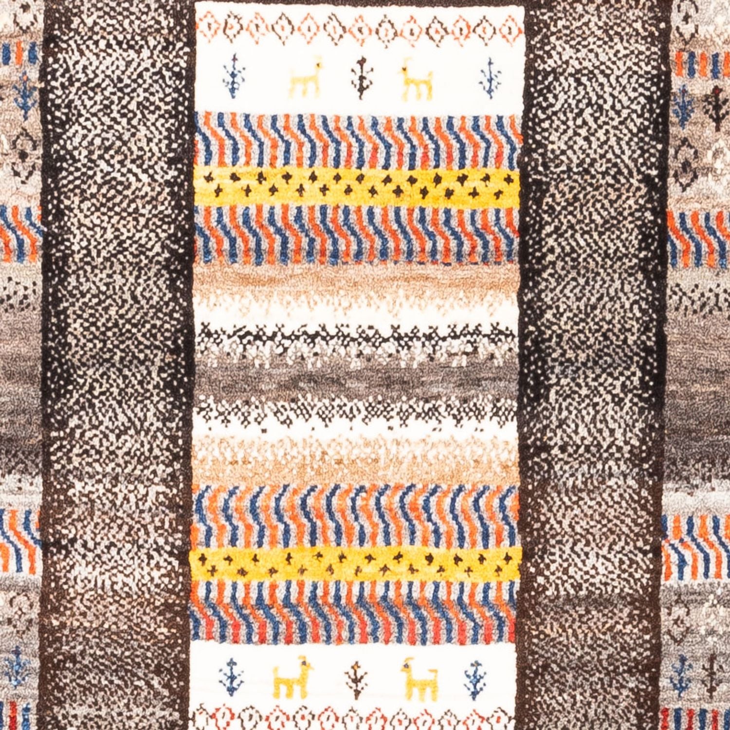 Gabbeh Tæppe - Loribaft Persisk - Royal - 158 x 100 cm - flerfarvet