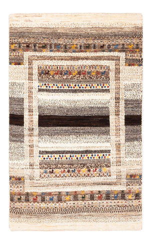 Gabbeh Tæppe - Loribaft Persisk - Royal - 132 x 84 cm - flerfarvet