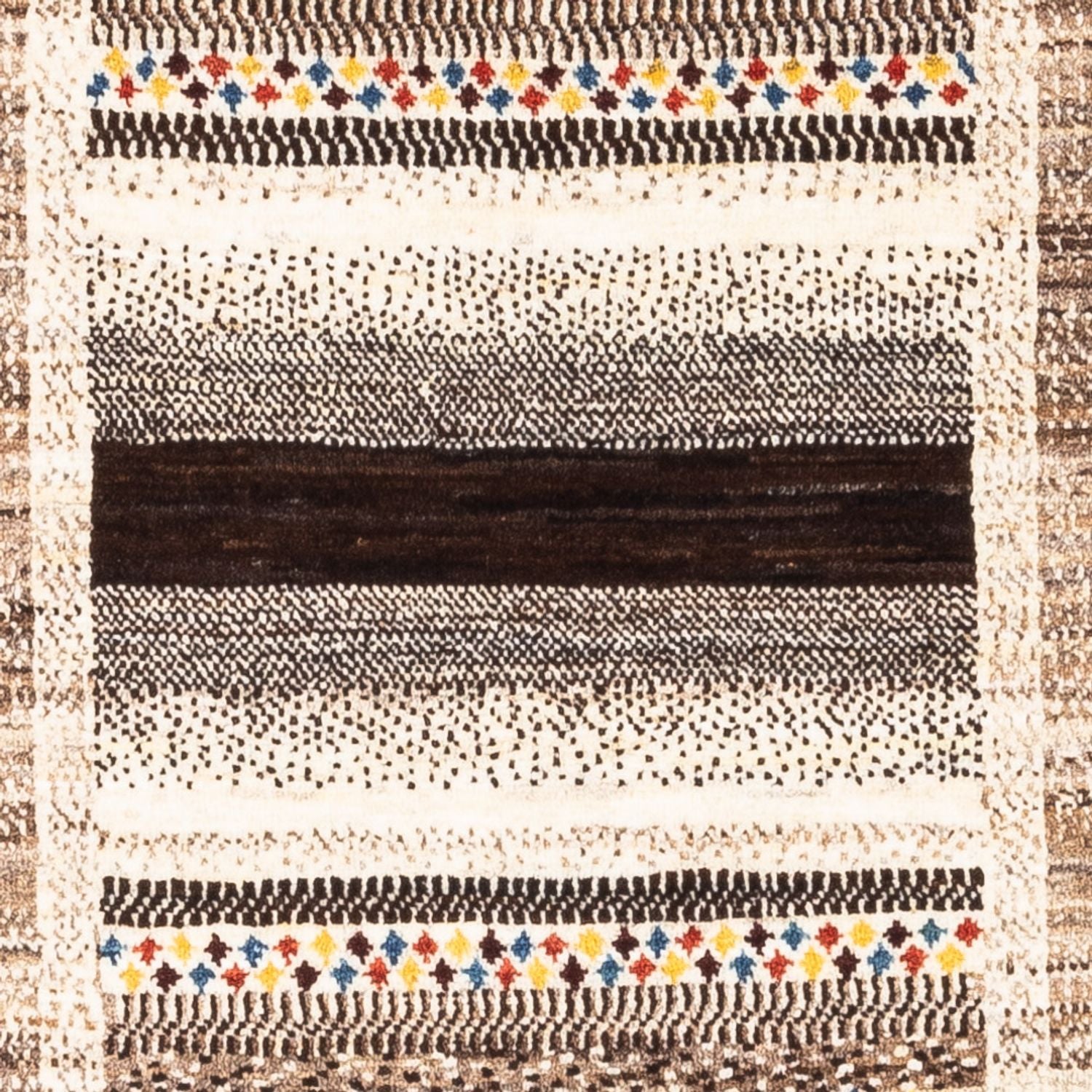 Gabbeh Tæppe - Loribaft Persisk - Royal - 132 x 84 cm - flerfarvet