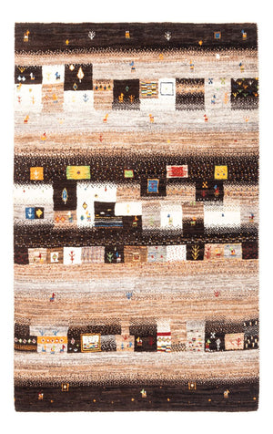 Gabbeh Tæppe - Loribaft Persisk - Royal - 157 x 106 cm - flerfarvet