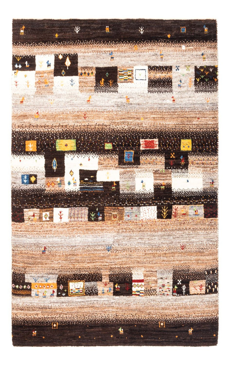 Gabbeh Tæppe - Loribaft Persisk - Royal - 157 x 106 cm - flerfarvet
