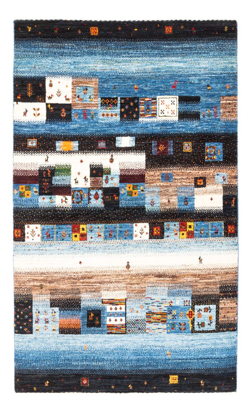 Gabbeh Tæppe - Loribaft Persisk - Royal - 162 x 106 cm - flerfarvet