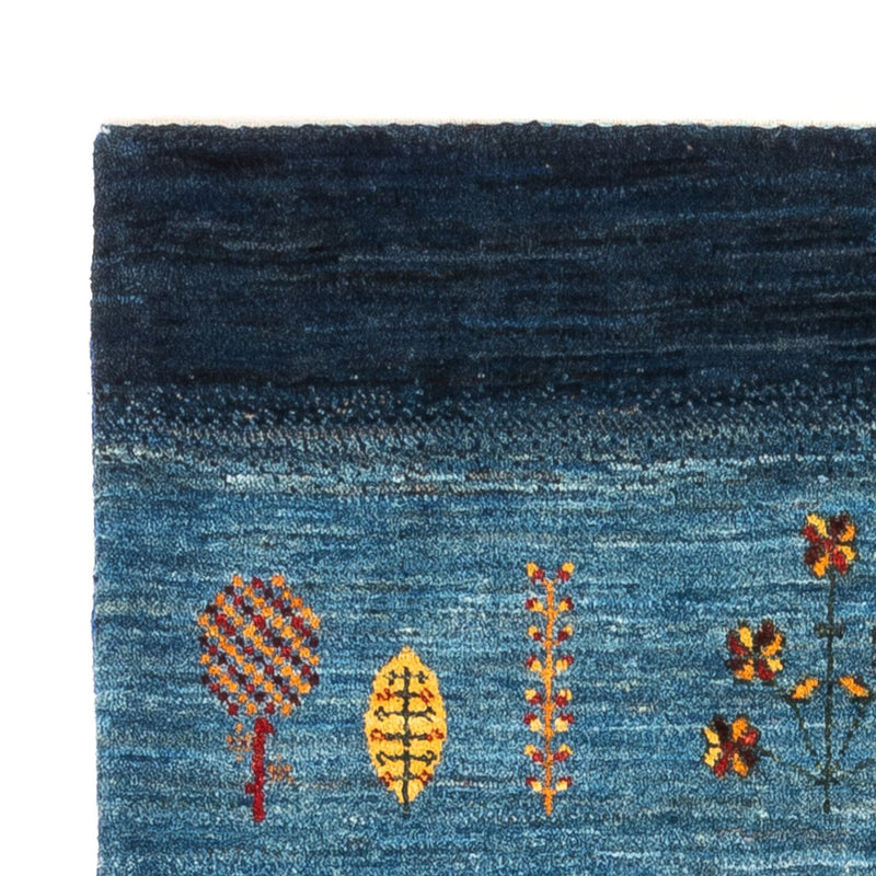 Gabbeh Tæppe - Loribaft Persisk - Royal - 122 x 88 cm - flerfarvet