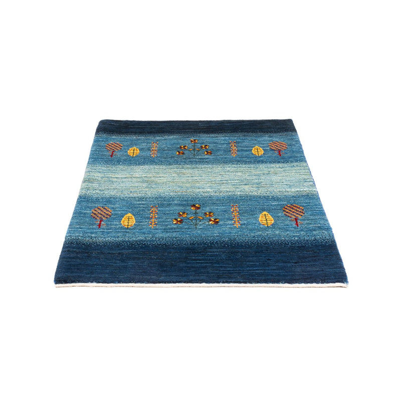 Gabbeh Tæppe - Loribaft Persisk - Royal - 122 x 88 cm - flerfarvet