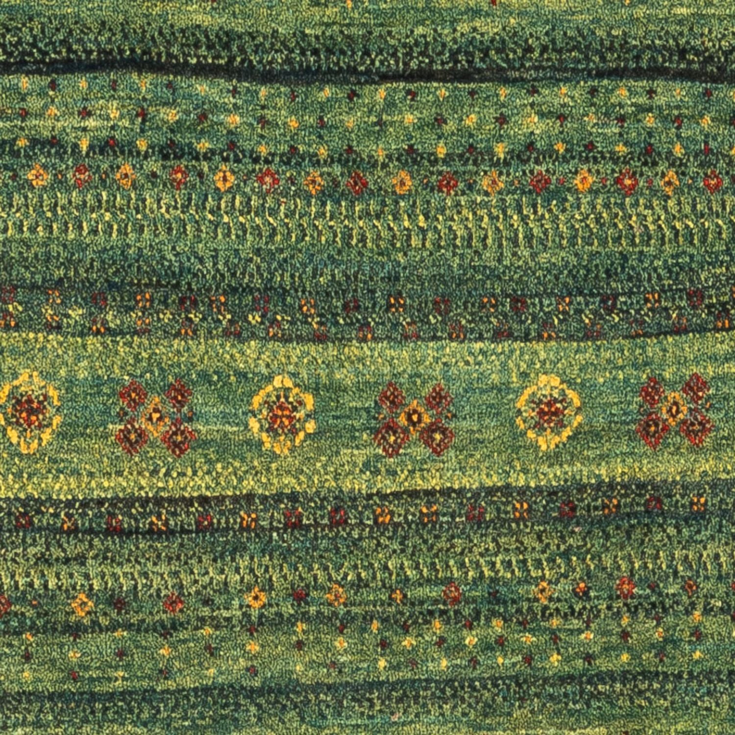 Gabbeh Tæppe - Loribaft Persisk - Royal - 138 x 87 cm - flerfarvet