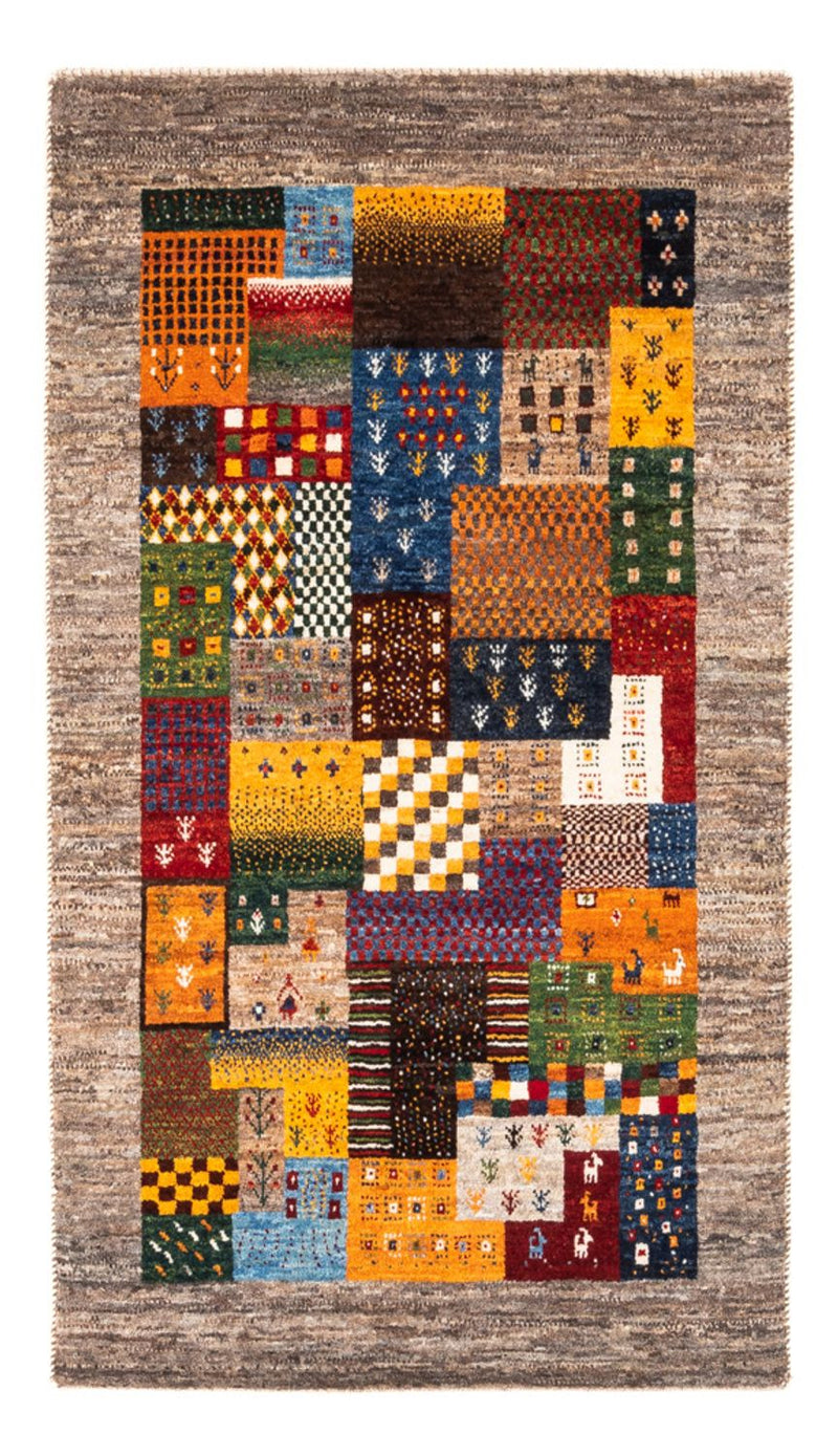 Gabbeh Tæppe - Loribaft Persisk - Royal - 138 x 84 cm - flerfarvet