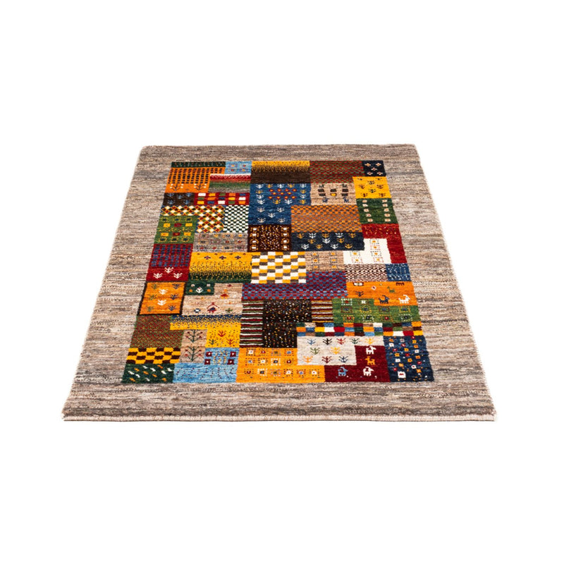 Gabbeh Tæppe - Loribaft Persisk - Royal - 138 x 84 cm - flerfarvet