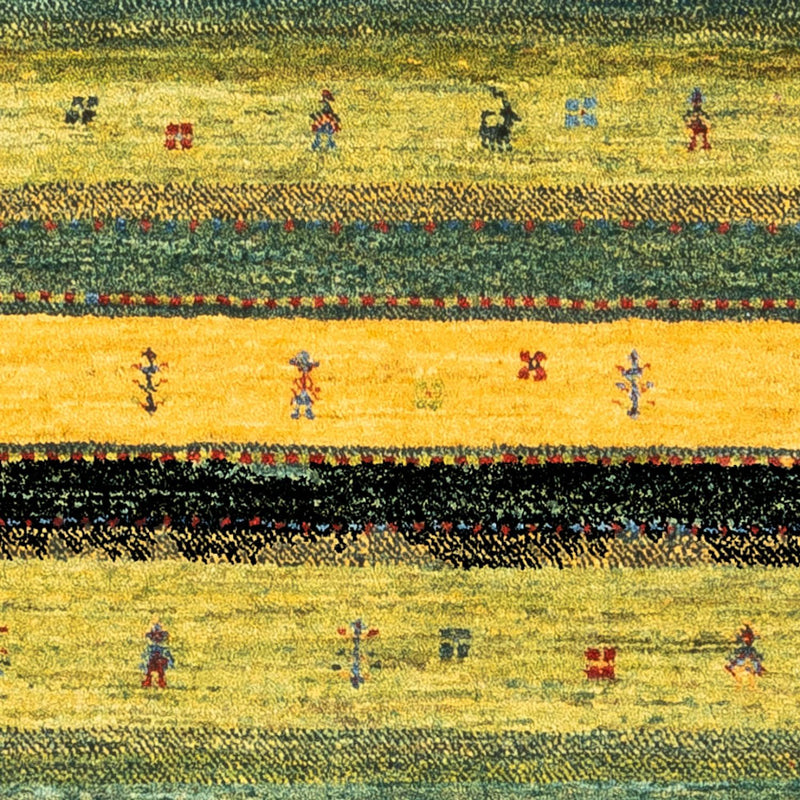 Gabbeh Tæppe - Loribaft Persisk - Royal - 128 x 85 cm - flerfarvet