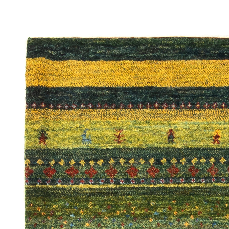 Gabbeh Tæppe - Loribaft Persisk - Royal - 128 x 85 cm - flerfarvet