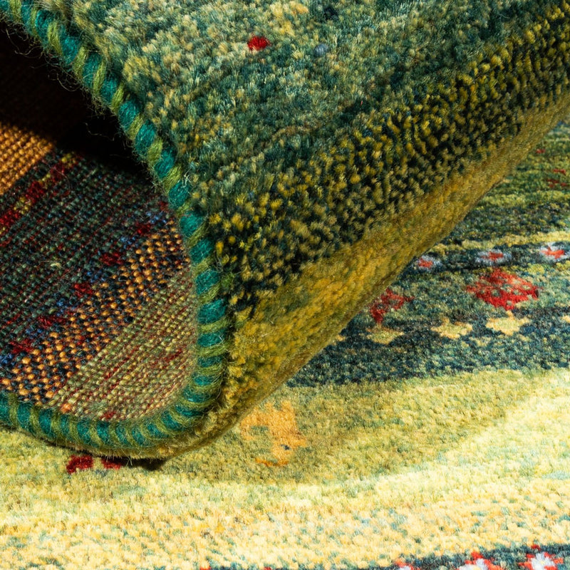 Gabbeh Tæppe - Loribaft Persisk - Royal - 128 x 85 cm - flerfarvet