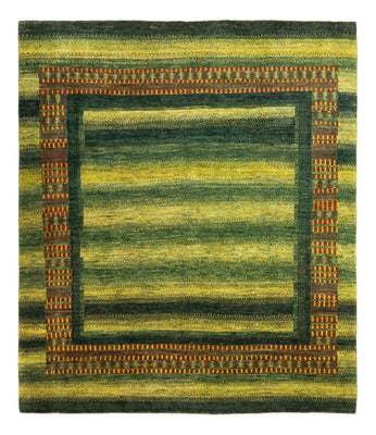Gabbeh Tæppe - Loribaft Persisk - Royal - 192 x 165 cm - grøn