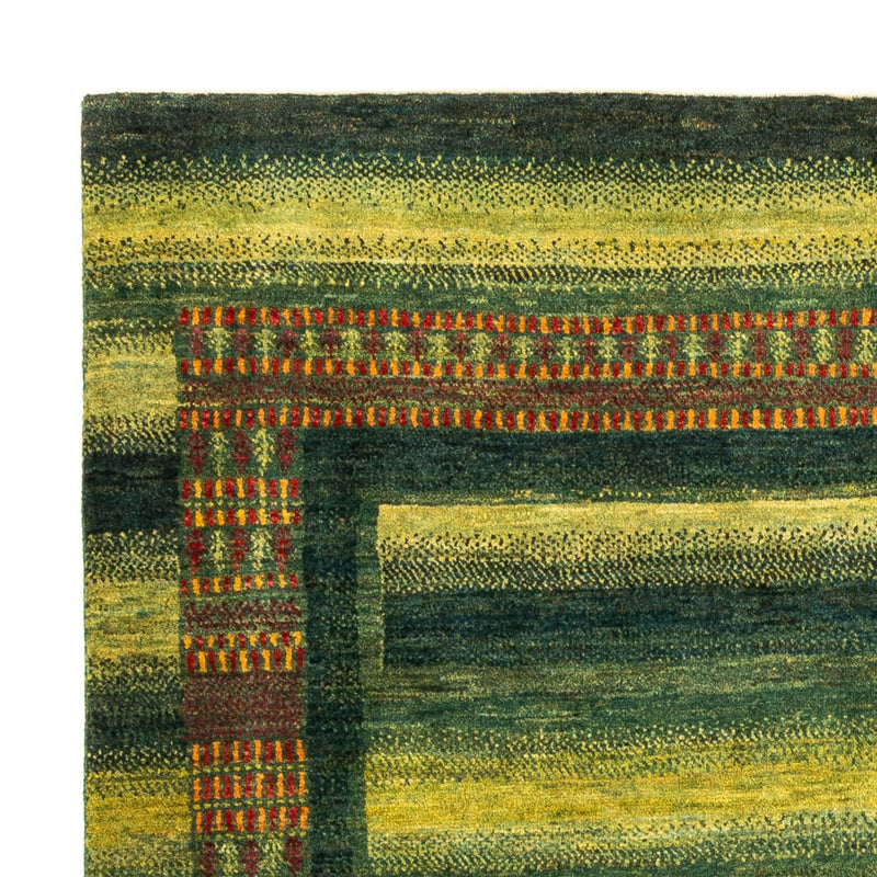 Gabbeh Tæppe - Loribaft Persisk - Royal - 192 x 165 cm - grøn