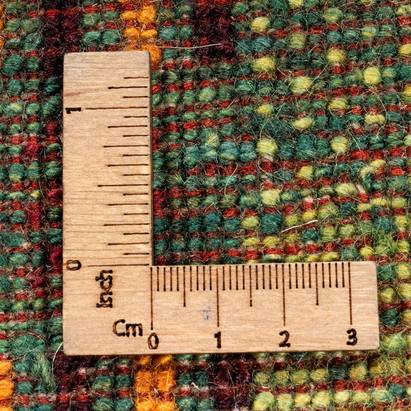 Gabbeh Tæppe - Loribaft Persisk - Royal - 216 x 157 cm - grøn