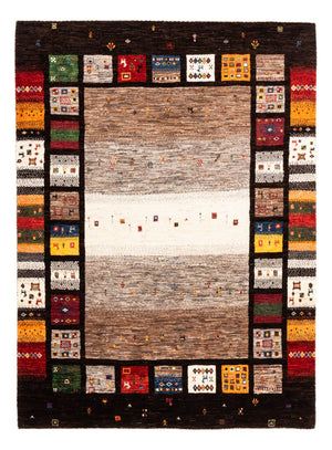 Gabbeh Tæppe - Loribaft Persisk - Royal - 214 x 156 cm - flerfarvet