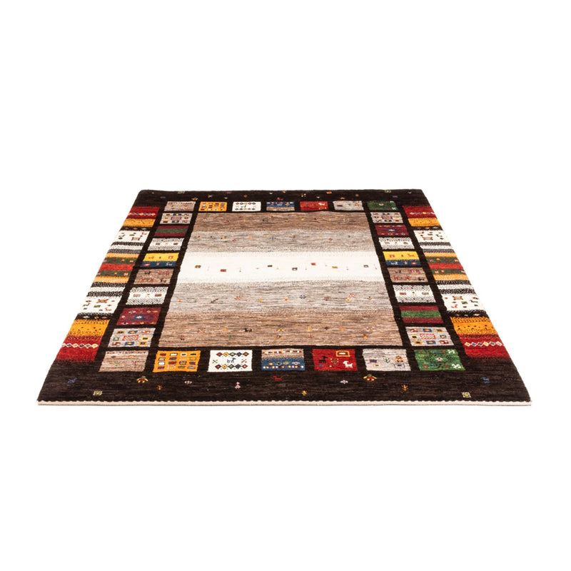 Gabbeh Tæppe - Loribaft Persisk - Royal - 214 x 156 cm - flerfarvet
