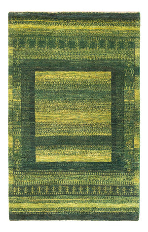 Gabbeh Tæppe - Loribaft Persisk - Royal - 150 x 97 cm - grøn