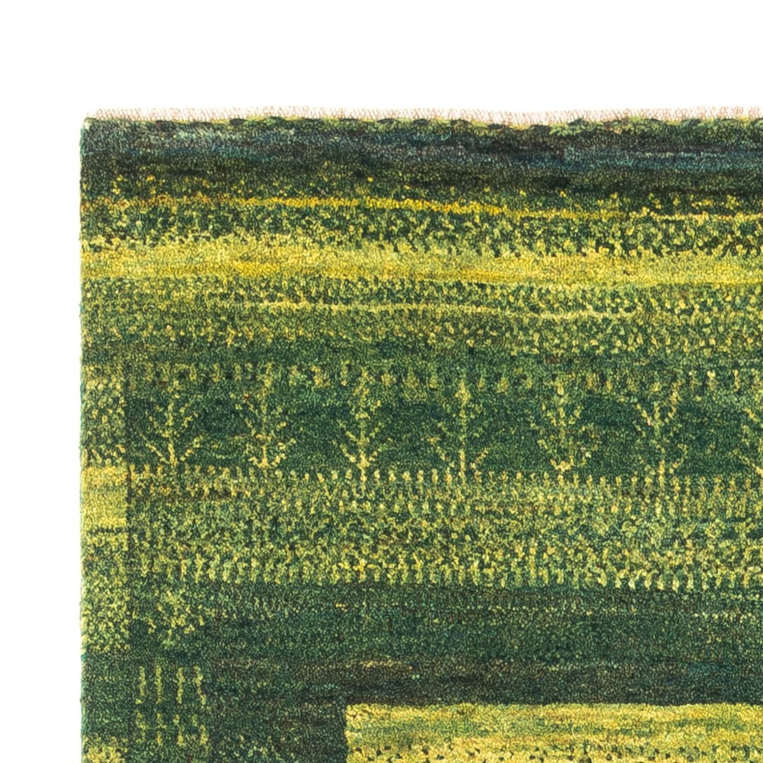 Gabbeh Tæppe - Loribaft Persisk - Royal - 150 x 97 cm - grøn