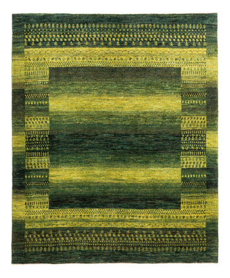 Gabbeh Tæppe - Loribaft Persisk - Royal - 196 x 165 cm - grøn