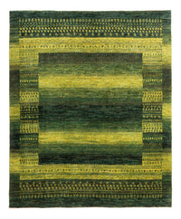 Gabbeh Tæppe - Loribaft Persisk - Royal - 196 x 165 cm - grøn